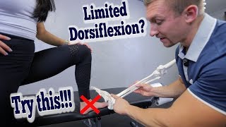 MIDFOOT MOBILIZATION  IMPROVE DORSIFLEXION  FOOT PAIN [upl. by Sayre]