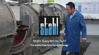 Stahl EasyWhite Tan® — The metalfree tanning technology [upl. by Nekcarb]