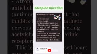 Emergency Drug of the Day Atropine Explained 🚨💉 [upl. by Aynam]