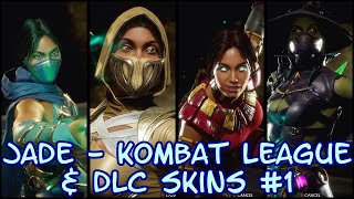 Jade  Intros amp Victories  Kombat League amp Wicked Witch Skins  Mortal Kombat 11 [upl. by Temp]