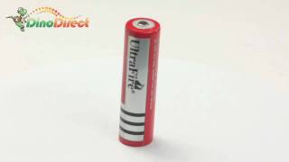 UltraFire 18650 3000mAh Protected Lithium Rechargeable Battery 37V [upl. by Kipper]