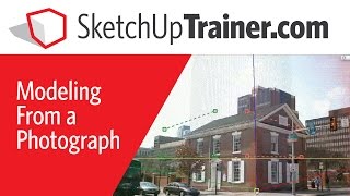 SketchUp Tutorial Model From a Photograph using New Matched Photo [upl. by Parrish]