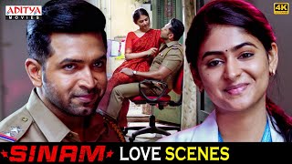 quotSinamquot Movie Love Scenes  Hindi Dubbed Movie  Arun Vijay  Pallak Lalwani Aditya Movies [upl. by Costanza]