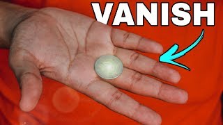 LEARN How To Vanish A Coin COMPLETELY From Your Hand [upl. by Lalo905]