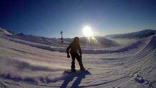 Les Arcs 2017  Les Zizis Riders  Part 2  SnowparkBoardercross [upl. by Chernow]