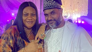 NKECHI BLESSING DANCES WITH A HINDU GUEST AT OTUNBA FEMI DAVIES WEDDING CEREMONY IN LAGOS [upl. by Ativ]