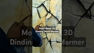 Dinding Motif Marmer Effect Retak3D patt 2 [upl. by Enelec465]