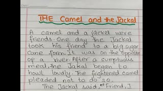 The camel and the jackal  Short story  Tit for tat [upl. by Eenram]