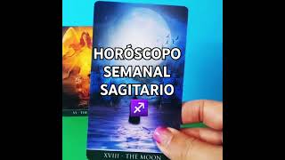 HORÓSCOPO SEMANAL SAGITARIO ♐ fortunetelling amor lecturacartas tarotcommunity tarot tarotread [upl. by Mozza]