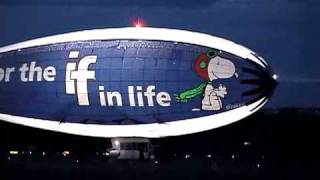 MetLife Snoopy Blimp Night N Day [upl. by Andriana]