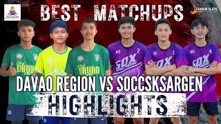 SEPAK Takraw Best Matchups in Mindanao league 2023 [upl. by Fredek419]