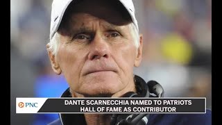 Patriots To Induct Dante Scarnecchia Into Hall of Fame [upl. by Stochmal]