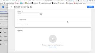 How to Implement the LinkedIn Insights Tag with Google Tag Manager [upl. by Tobye164]