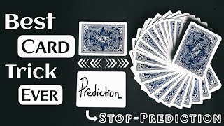 Impossible Stop Prediction Card Trick Tutorial  Predict A Random Selection Before The Trick Starts [upl. by Ykcul]