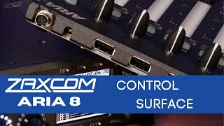 Zaxcom Aria 8 Control Surface and Aria 4 Extension Modules [upl. by Burch640]