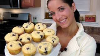 How to Make Homemade Blueberry Muffins  Recipe by Laura Vitale  Laura in the Kitchen Ep 106 [upl. by Ultann]