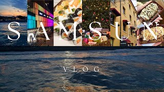 SAMSUN VLOG 💙 Atakum Sahili Piazza AVM Magnum Store Sushi Keyfi [upl. by Gagne]