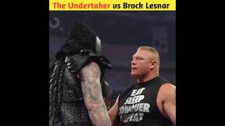 Brock Lesnar is surprised by the return of The Undertaker shorts wwe [upl. by Daegal942]