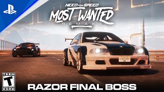 Need for Speed™ Most Wanted Remake  Razor Final Boss Race [upl. by Kenelm]