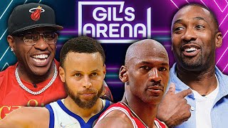 Gils Arena Debates Who Is More Influential  Steph or MJ [upl. by Pritchett]