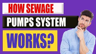 How Sewage Pump System WORKS [upl. by Yehtomit]