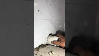 Kitchen drain pipe blockage renovation [upl. by Nomde]