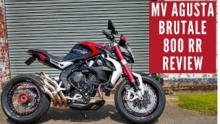 2018 MV Agusta Brutale Dragster 800 RR Review [upl. by Nitin]