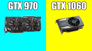 Nvidia Geforce GTX 970 vs GTX 1060 3GB  Tested in 10 Games [upl. by Gisele]