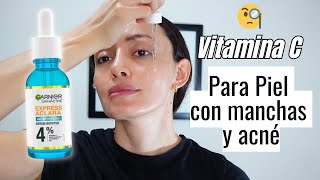 Garnier Sérum AntiImperfecciones Con Ácido Salicílico  Te digo si vale la pena [upl. by Ydur761]