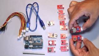 kit arduino Uno R3 y modulos Keyes [upl. by Gish]