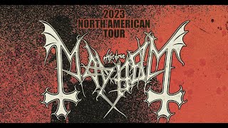 Mayhem Live 4K  October 13 2023 US Tour Full Concert The Warfield Theater San Francisco [upl. by Yannodrahc832]