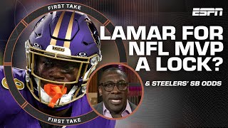 Kyler Murrays NFL MVP case 👀  Shannon Sharpe AGREES Steelers are legit SB contender  First Take [upl. by Reyotal724]