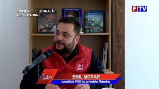 Emil Morar  candidat PSD la primăria Mândra [upl. by Arsuy]