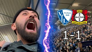 IM KELLER BRENNT NOCH LICHT  STADIONVLOG  BOCHUM VS LEVERKUSEN [upl. by Ratha]