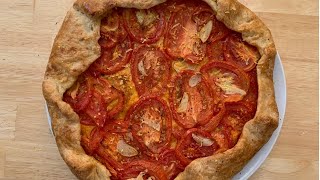 Tomato Galette [upl. by Ainomar]