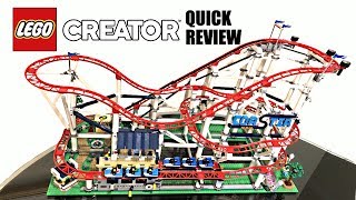 LEGO Roller Coaster 2018 set  Quick Review [upl. by Dugas]