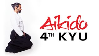 Aikido Techniques for Beginners  4th Kyu Test Requirements [upl. by Olyhs]