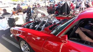 Blown and Alcohol Injected 1972 Camaro Kool April Nights 2013 Video 1 [upl. by Odraode]