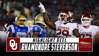 Oklahoma RB Rhamondre Stevenson Highlight Reel  2019 Season  Stadium [upl. by Nosiaj]