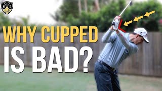 Cupped Left Wrist At Top Of Backswing [upl. by Esinel]