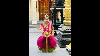 Rajarajeshwari Ashtakam Bharathanatyam [upl. by Eemyaj]