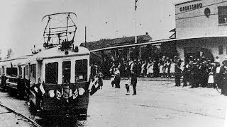 1945 Mitragliamento Trenino TorinoGiaveno a Orbassano [upl. by Langham380]