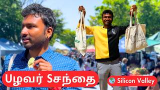 🇺🇸 அமெரிக்கால உழவர் சந்தை Farmers Market [upl. by Llemar232]