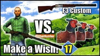 Blaser F3 OU Custom Grade vs Pheasants Make a Wish 17  theHunter Classic [upl. by Sigfried]