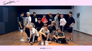 Dance Practice SEVENTEEN세븐틴  만세MANSAE  HIDE ver [upl. by Laehplar245]