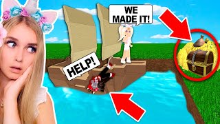 BUILD A BOAT To Get To The TREASURE Roblox [upl. by Mallon273]