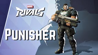 Marvel Rivals  10 Minutes of Punisher Gameplay [upl. by Adnek]