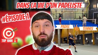 DANS LA VIE DUN PADĒLISTE 🎾 ÉPISODE1  JARRETE LE PADEL POUR LE TENNIS [upl. by Aliuqat246]