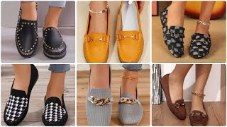 Mira estas lindas Ideas de Zapato Mocasin  Calzado para Dama [upl. by Julie295]