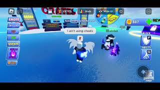 today Im playing Blade ball with thegoofyplayer [upl. by Erick942]